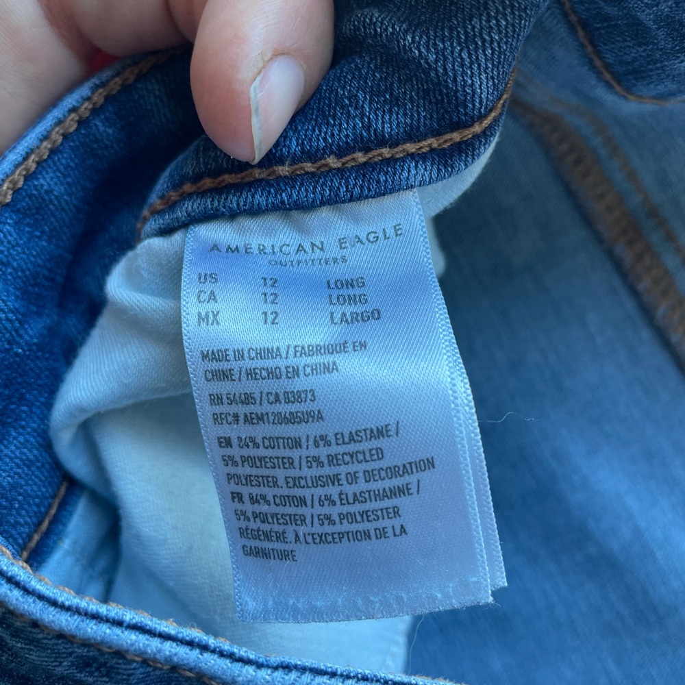 Super High Rise Jeggings Size 12 - Picture 2 of 4